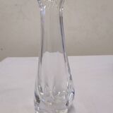 Daum crystal soliflore signed