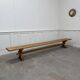 Solid oak bench from the 1950s