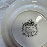 Assiettes à motifs anglaise