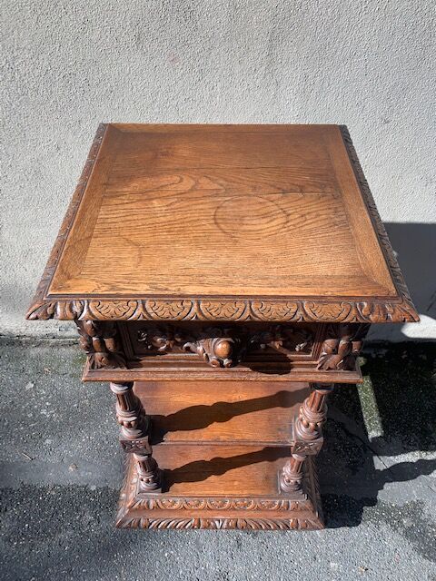 Louis XIII style bedside