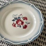 8 flat plates digoin sarreguemines