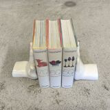 Vintage ceramic bookends