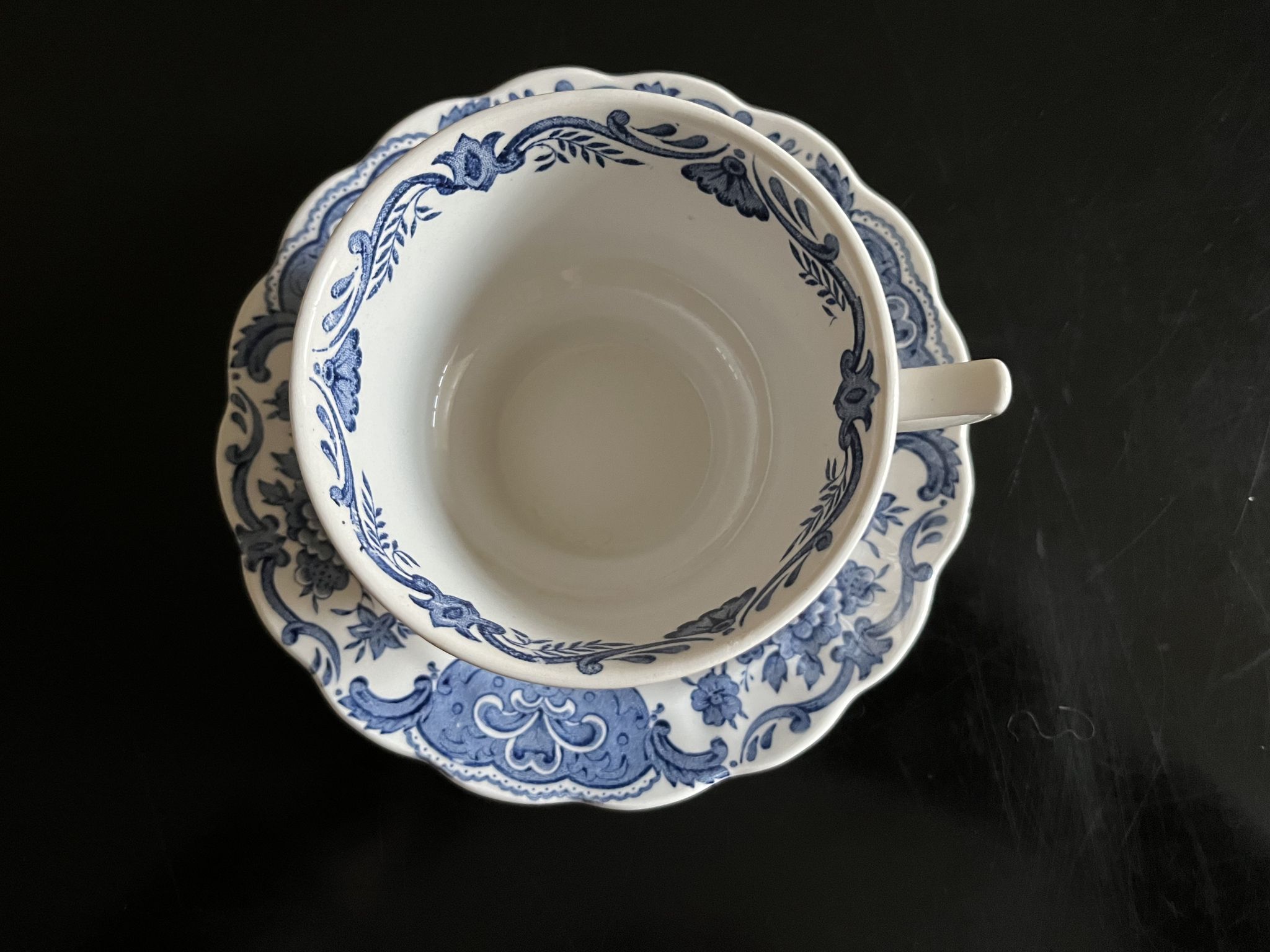 3 cups and under cups Ridgway Staffordshire England