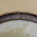 Beautiful old wooden oval frame - Art Deco 1920