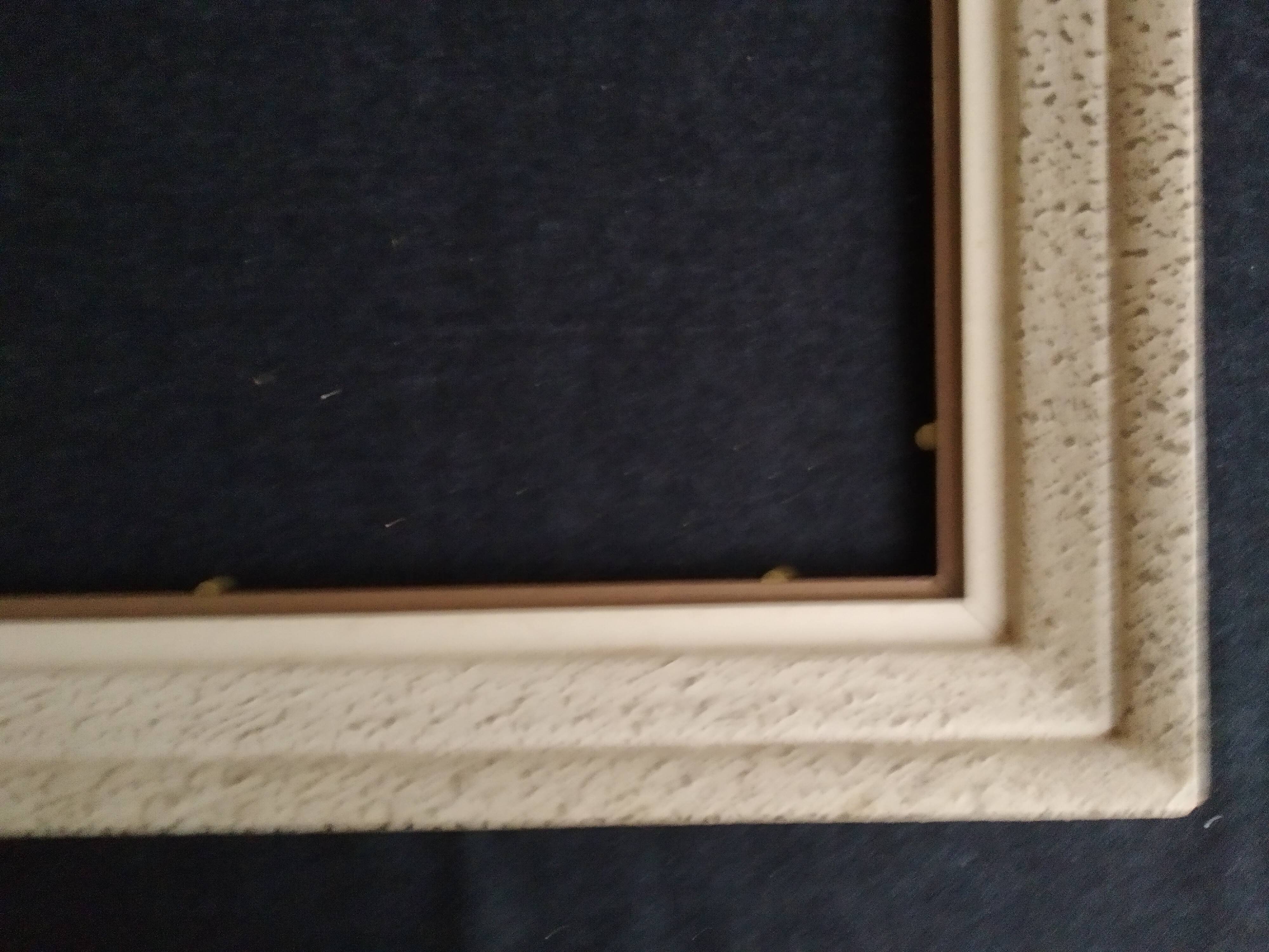 Patinated art deco frame