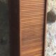 Radia oak curtain binder vintage 1950