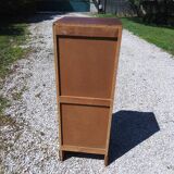 Curtain filing cabinet