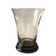 8 smoked glass glasses