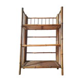 Bamboo folding shelf