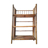 Bamboo folding shelf