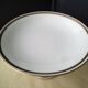 Compotier, stand cut shower Porcelain of Limoges Balleroy et Cie