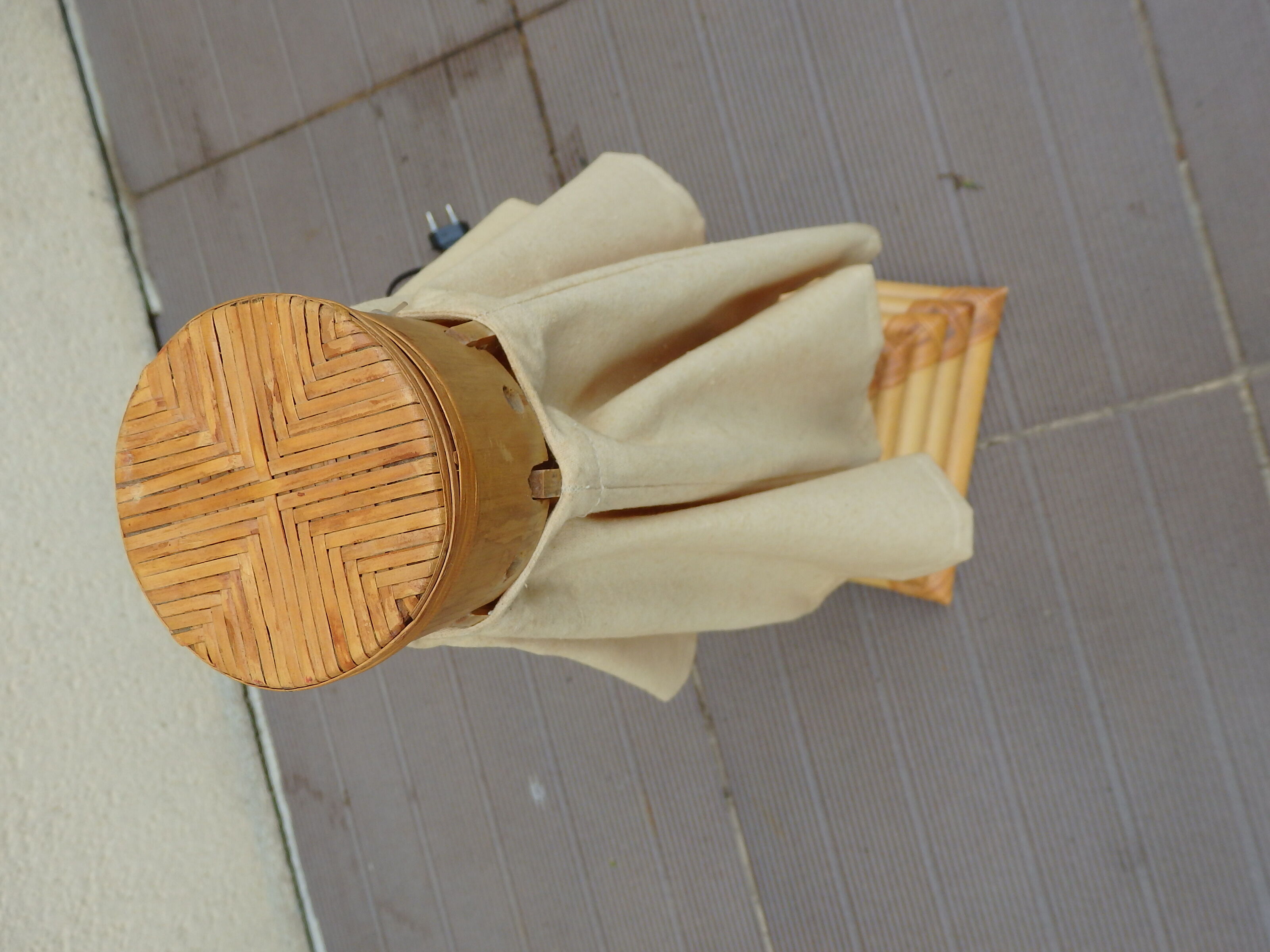 Design parasol bamboo lamp