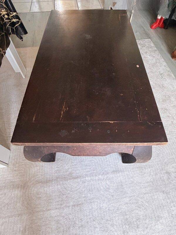 Table basse bois massif