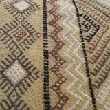 Traditional multi-coloured hallway kilim carpet 280-77cm