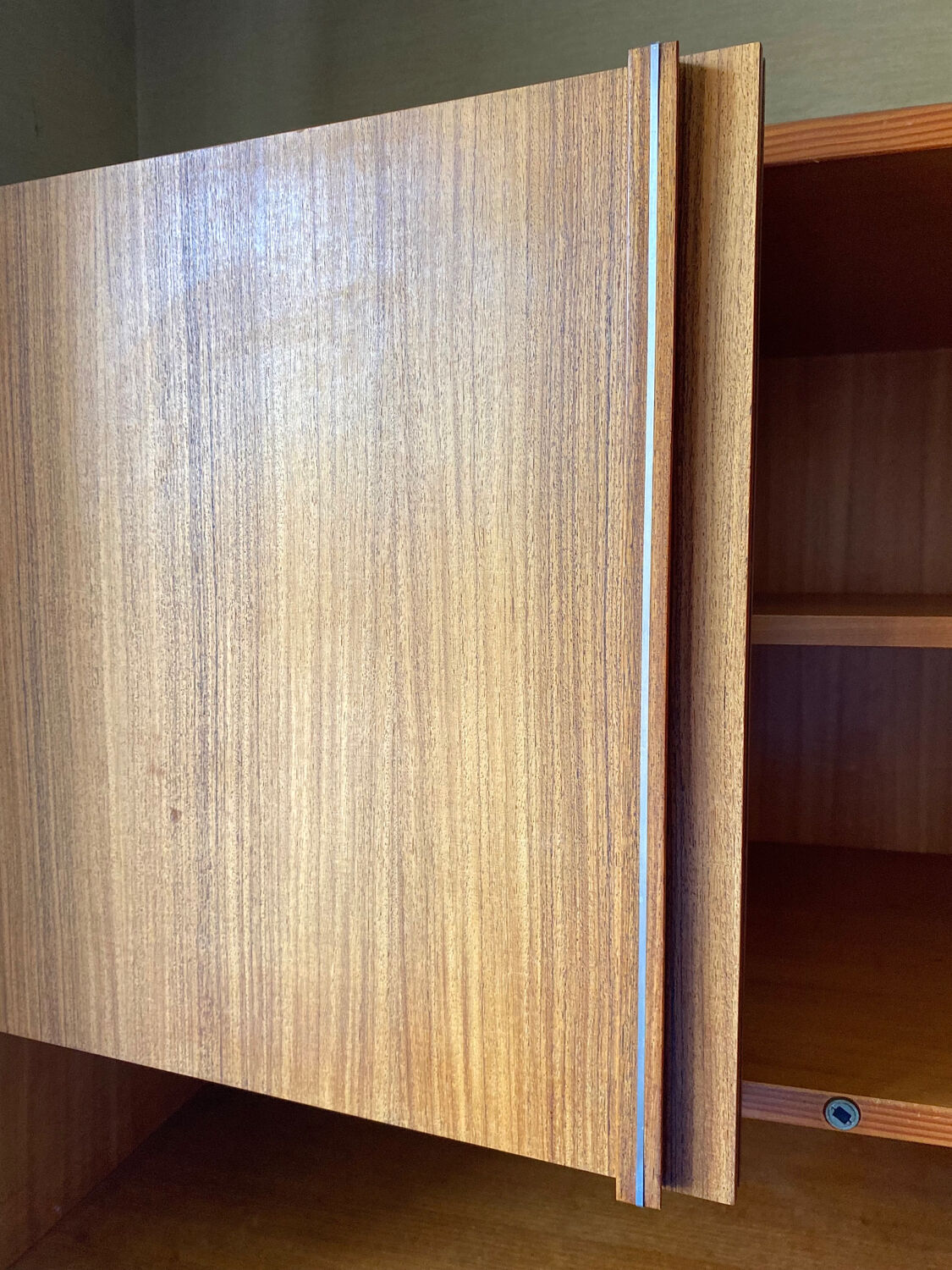 Wall unit / bookcase Italian Luigi Bartolini 1960