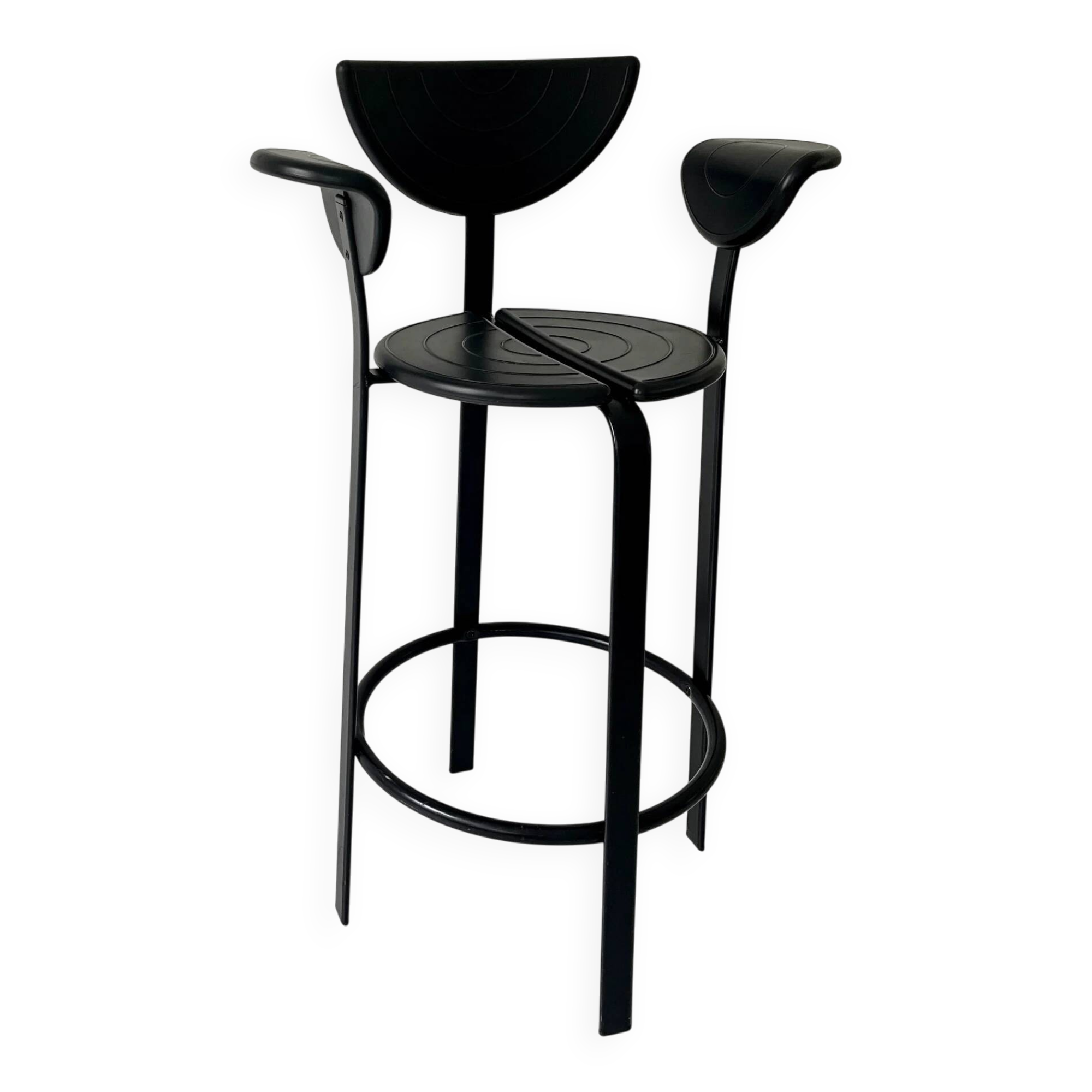 "Luna" bar stool by Gammelgaard & Mathiesen x Bent Krogh, Denmark, 1980s