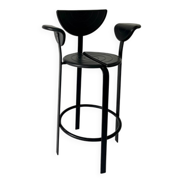 "Luna" bar stool by Gammelgaard & Mathiesen x Bent Krogh, Denmark, 1980s