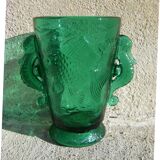 Vases "motif faune marine"