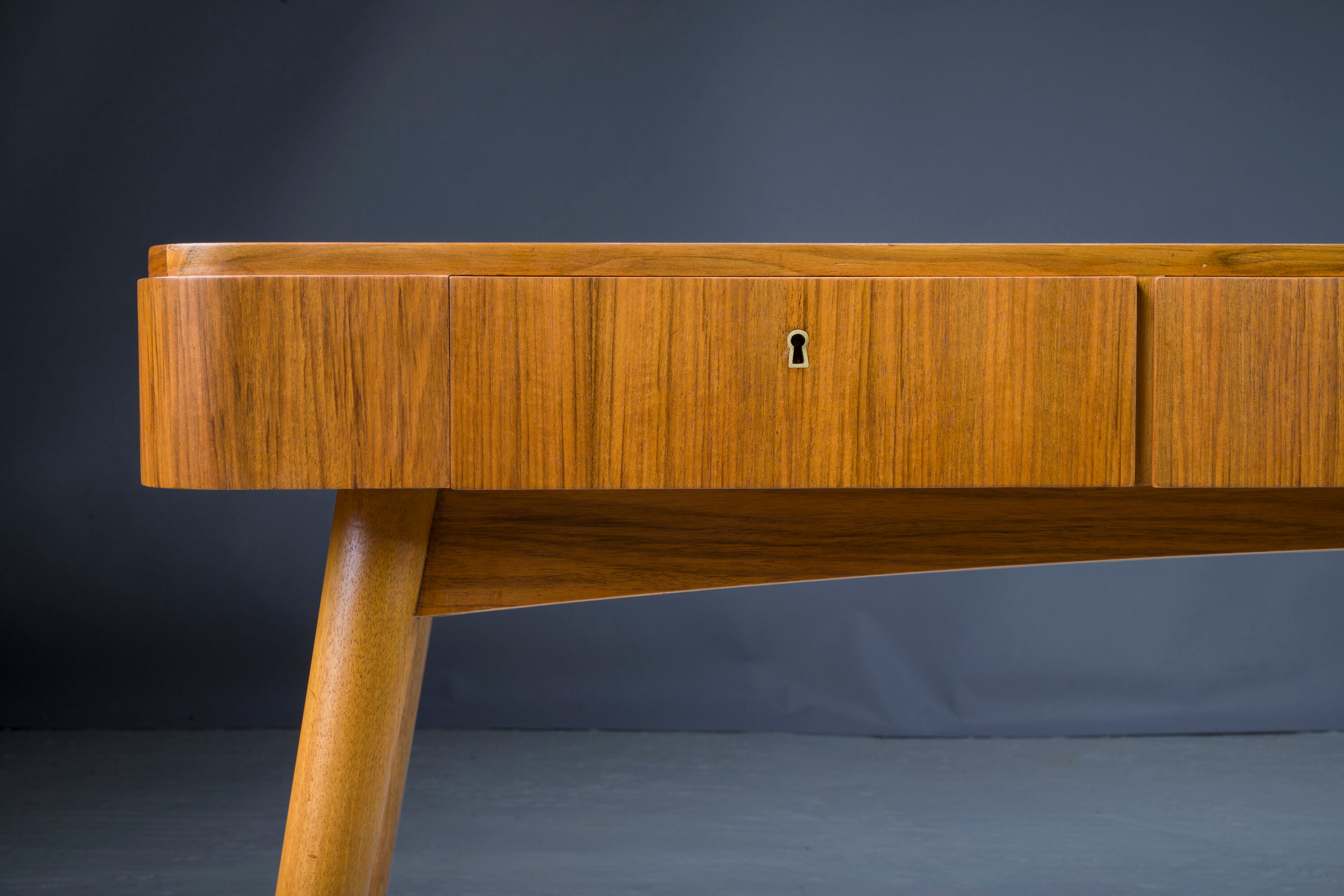 Vintage Boomerang Mic-Century Desk, 1960 er
