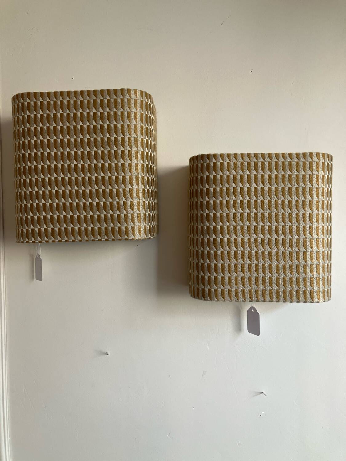 Pair of wall lights