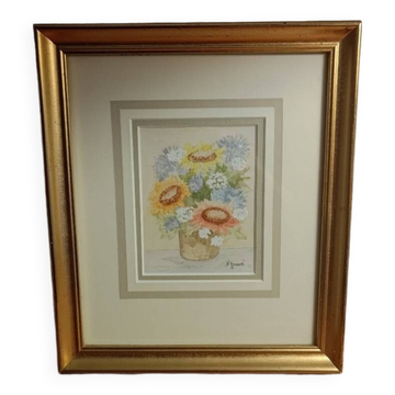 Tableau bouquet de fleurs