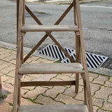 Vintage wooden stepladder