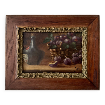 Still Life with Plums