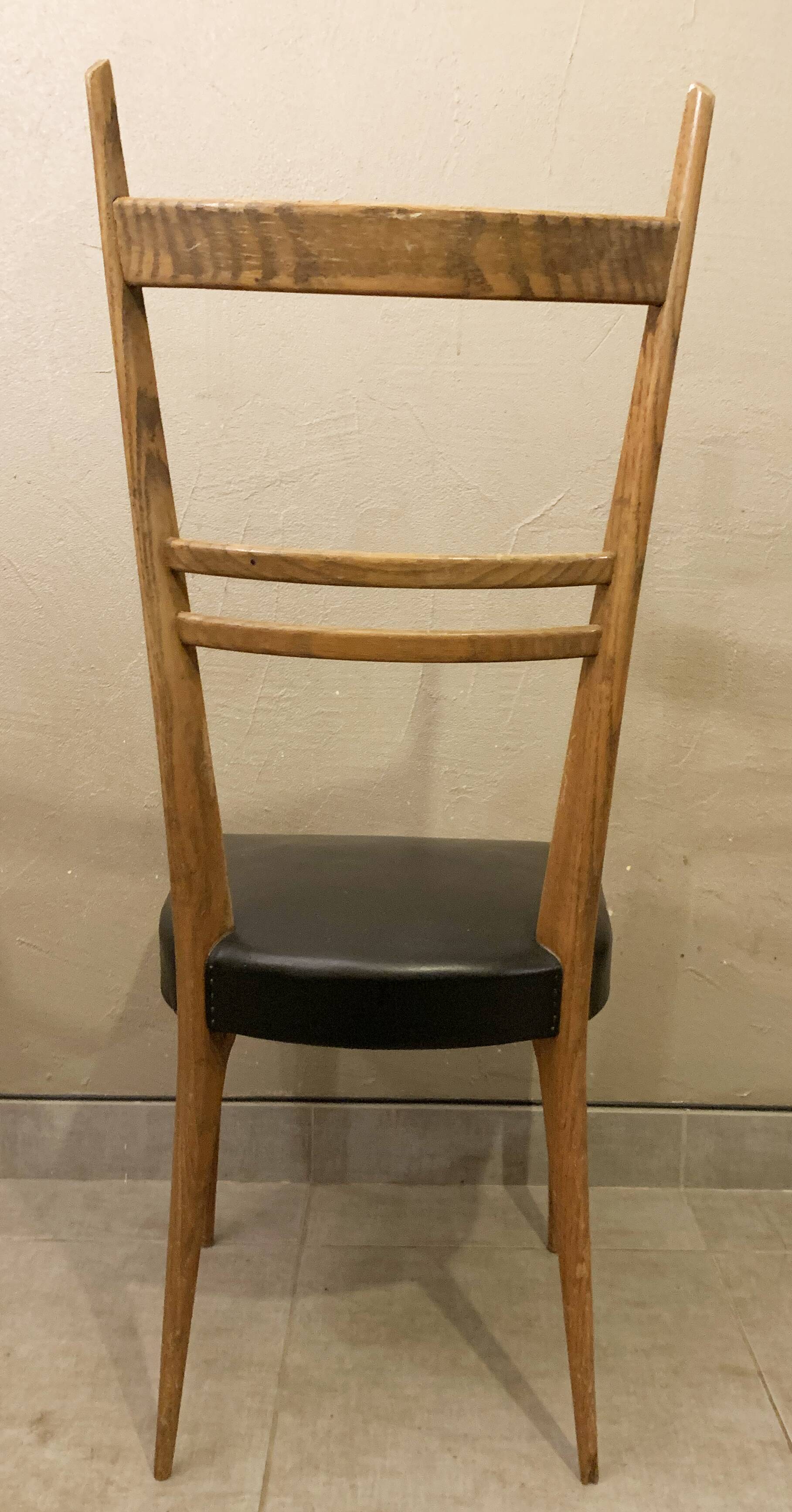 Pair of Italian chairs from the 1950s