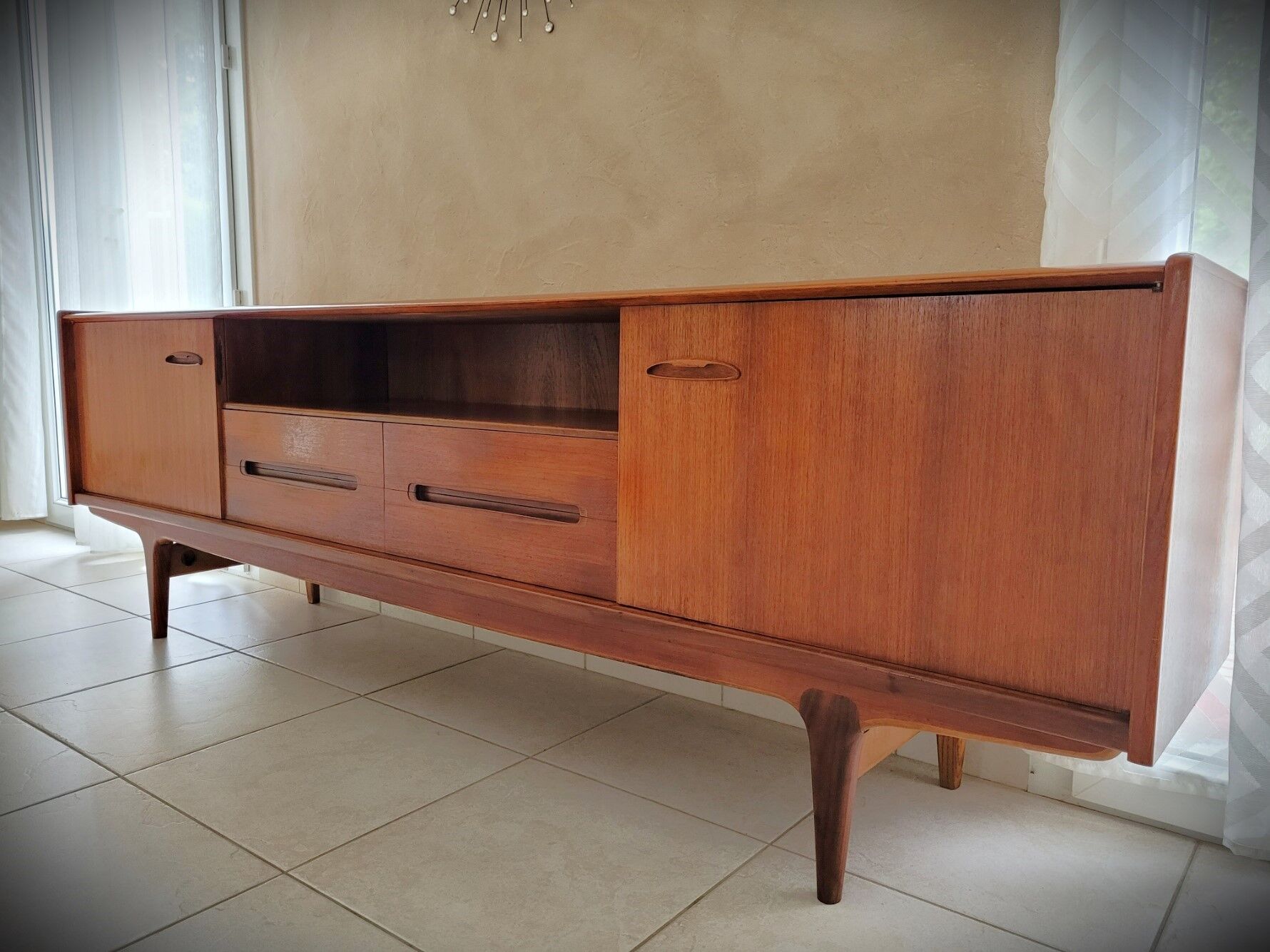 Scandinavian design in teak