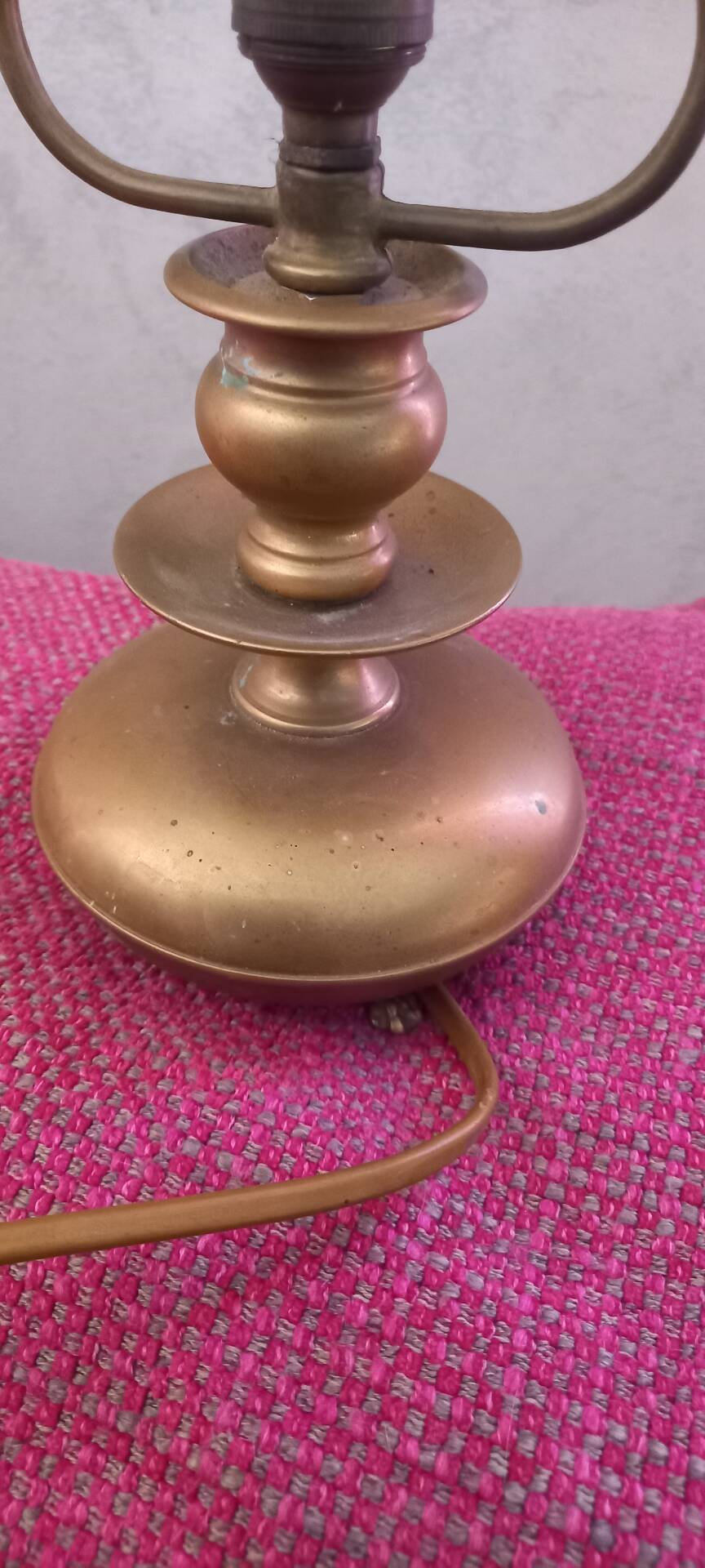 Lampe de chevet laiton