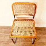 Breuer B32 beige chairs