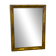 Antique mercury mirror with an Empire gold frame.