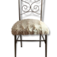 Chaise "moumoute" 60's