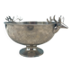 French stag handle champagne bucket wine cooler pedestal bowl