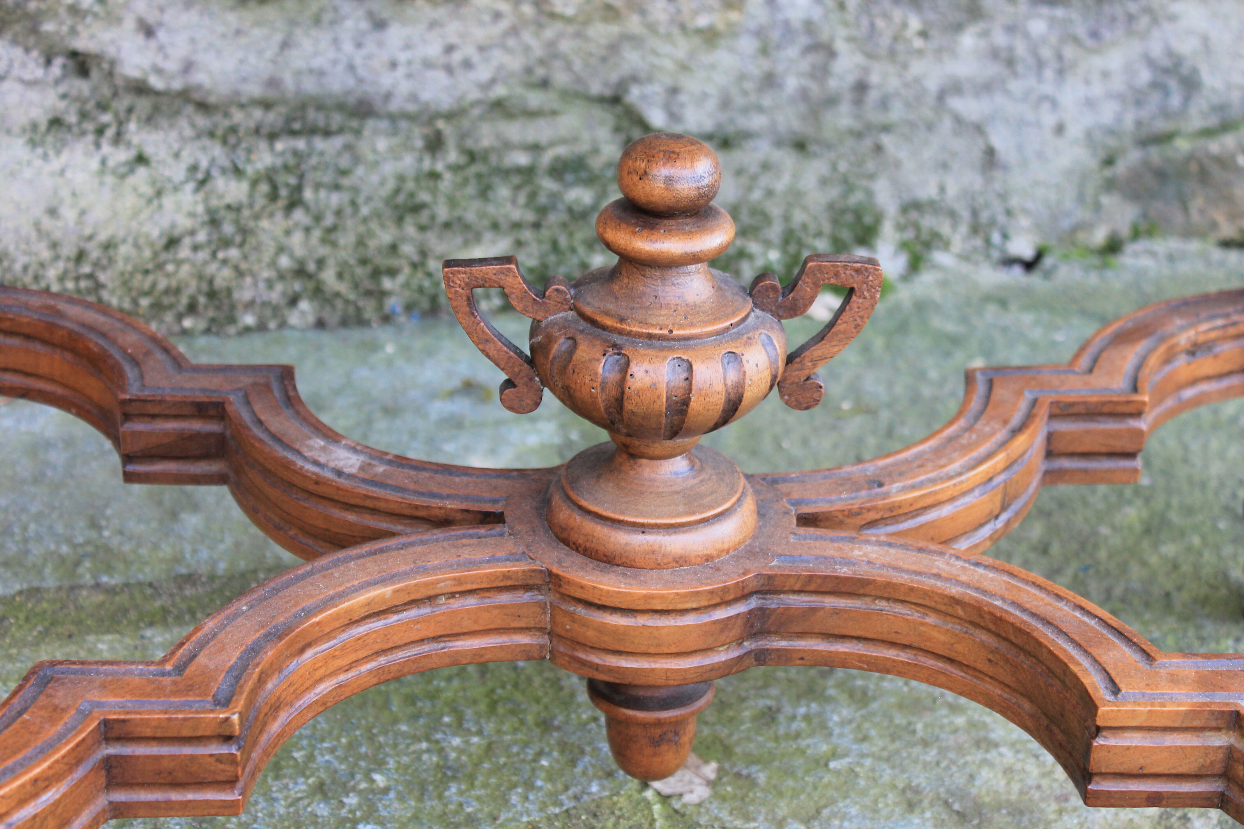 Walnut writing table