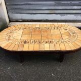 Table basse "Herbier" par Roger Capron