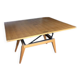 Table transformable vintage années 60