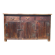 Buffet vintage en bois massif