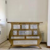 Commode 20ème laiton et métal