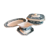 Set of 3 serving dishes in Maastricht ceramic
