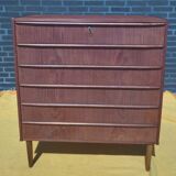 Scandinavian chest of drawers, 6 drawers