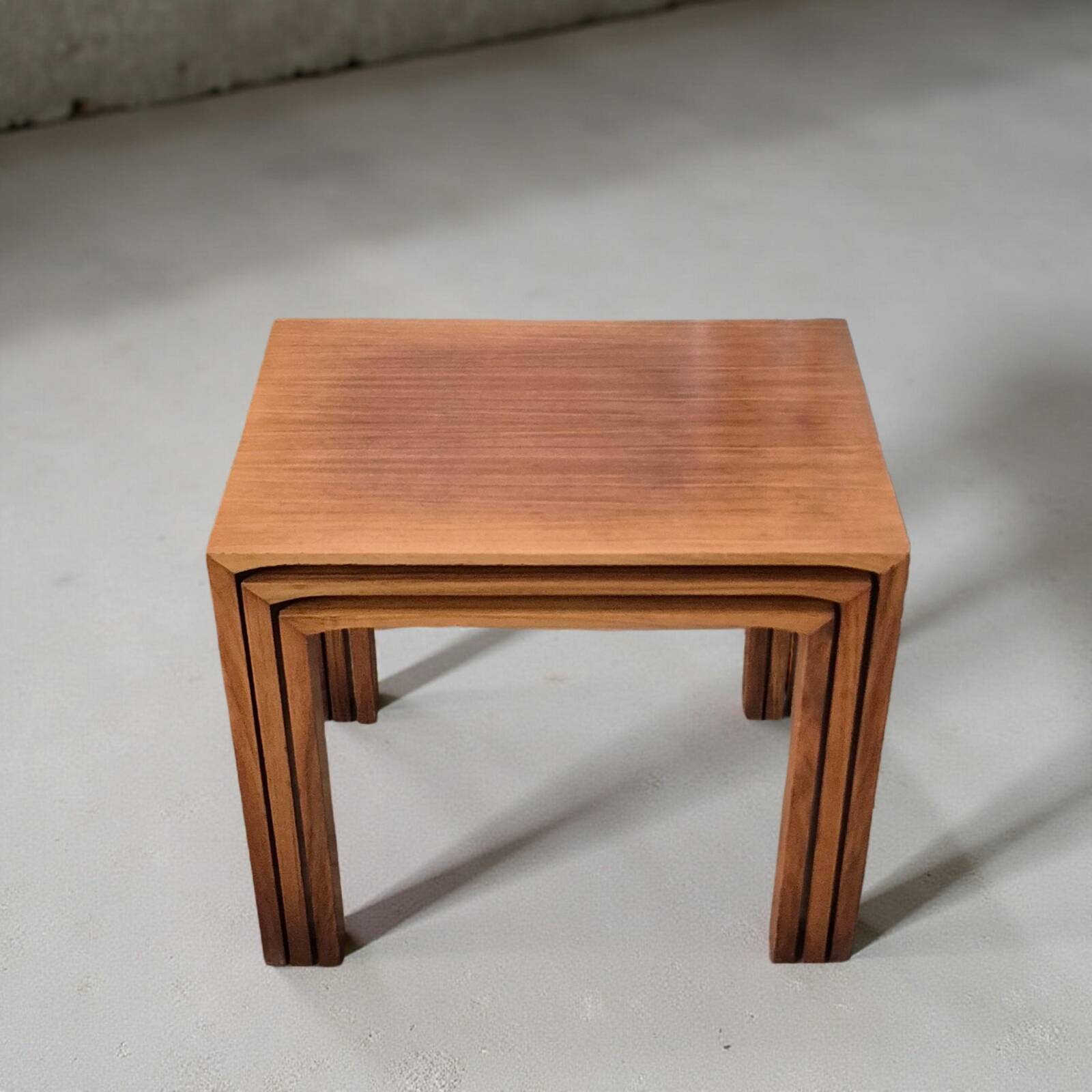 Set of 3 mid-century nesting tables by Wilhelm Renz, Germany 1960s