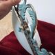 Antique 2-bulb ceiling light from the 30s-40s, art deco, in worked metal and frosted glass