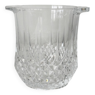 Crystal champagne bucket.