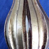 Pied de lampe en résine doré