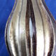 Pied de lampe en résine doré