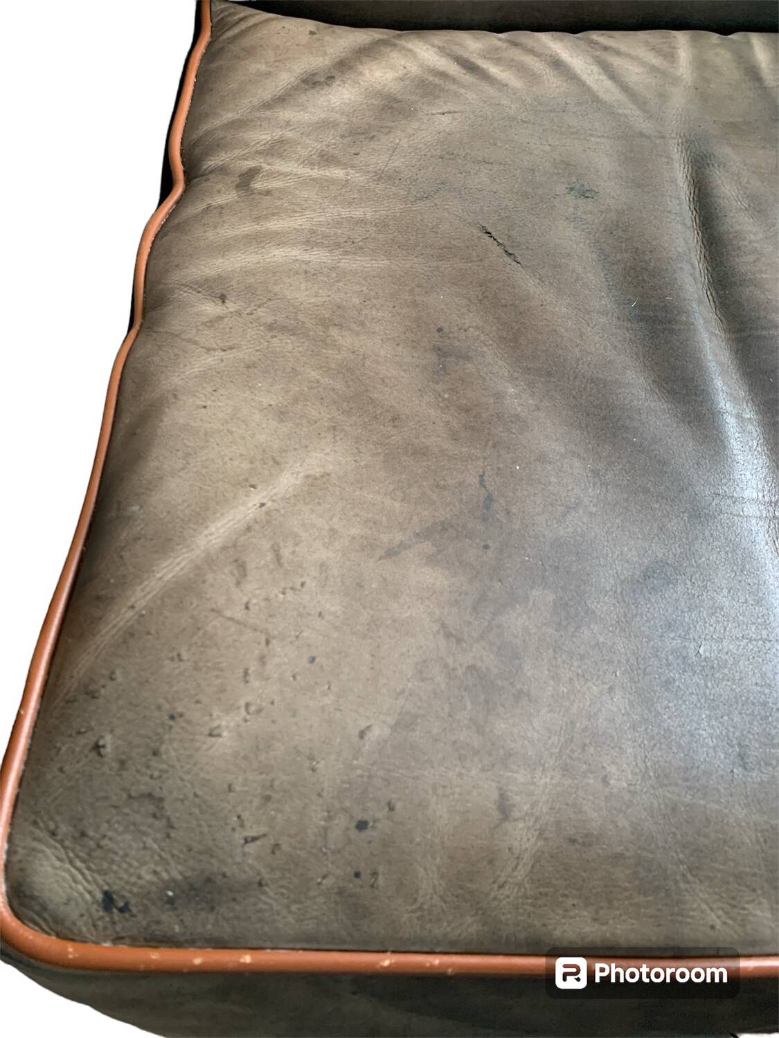 Massot leather club chair