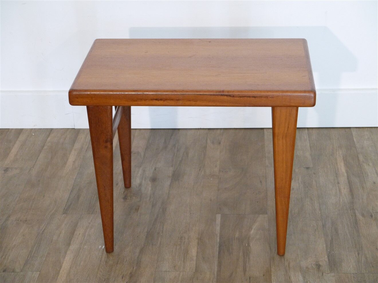 Vintage Scandinavian teak side table 1960