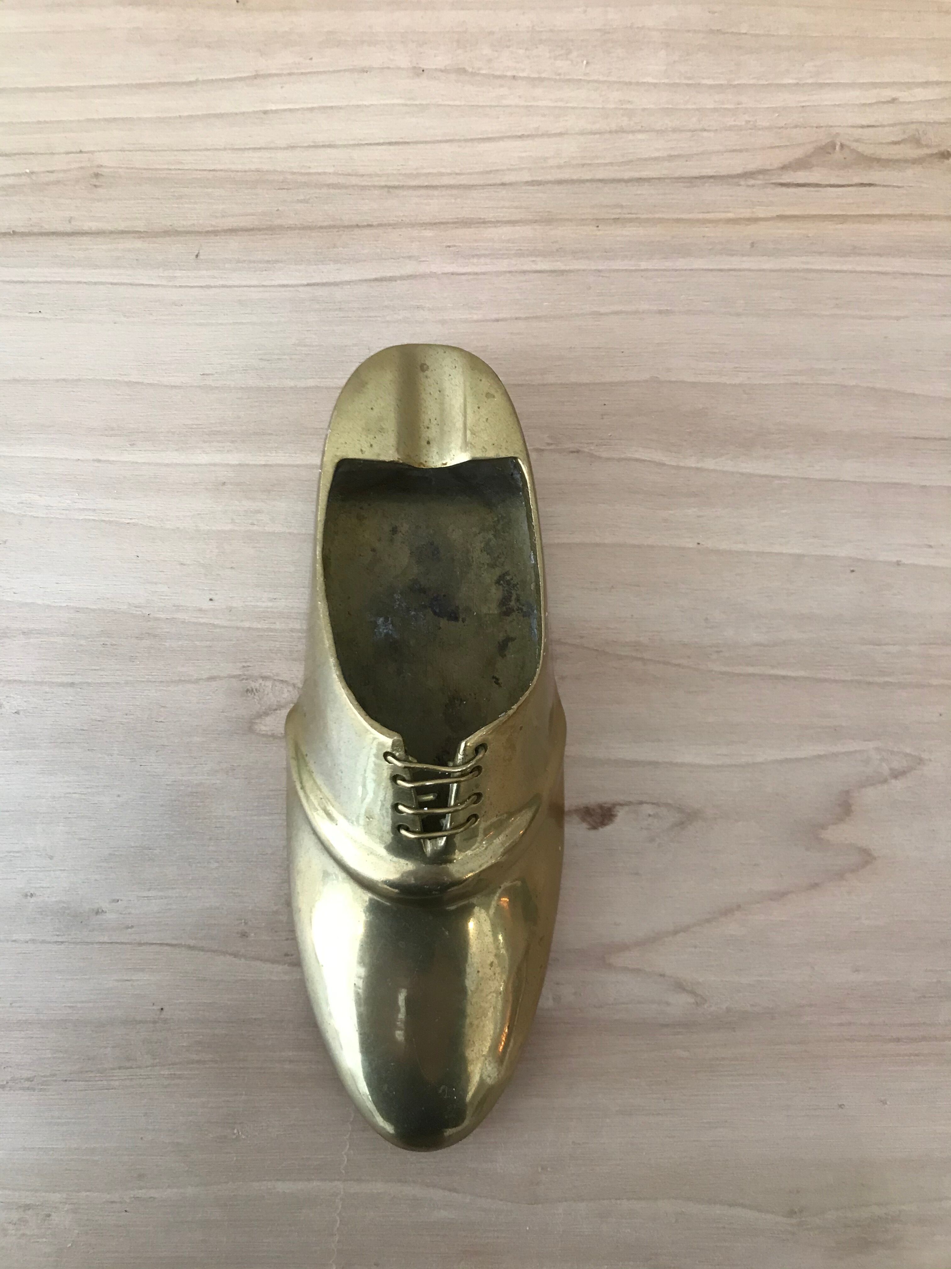 Brass ashtray
