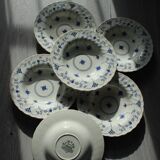 Set of 6 Myott Finlandia deep plates – English porcelain